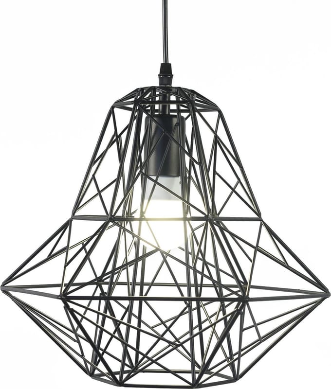 Scandinavische Hanglamp Diamant Zwart – Scaldare Nesso