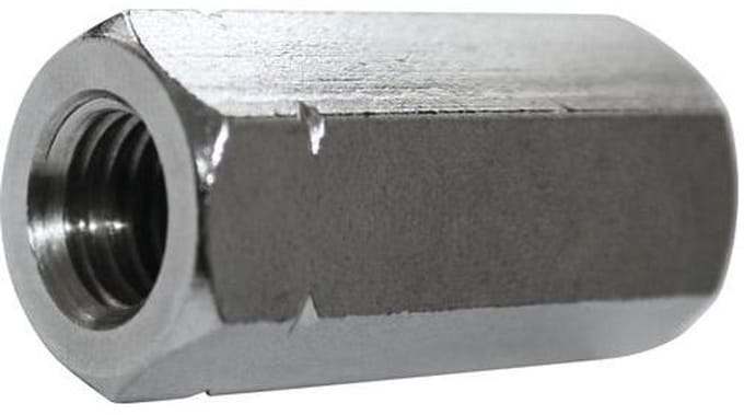 Deltafix - Verlengmoer m6 rvs
