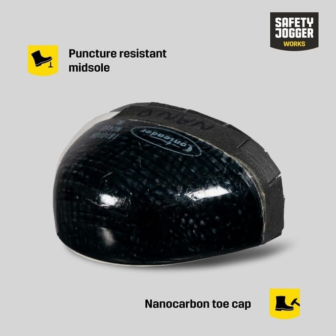 Modulo werkschoenen S3S SR laag snelsluiting Safety Jogger