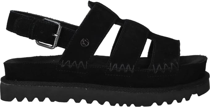 Warmbat Wenlock Sandalen - Dames - Zwart - Maat:36