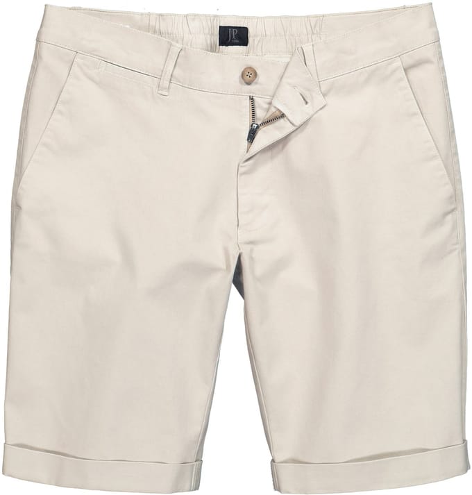 JP 1880 - Heren - Chino-bermuda Buik-Fit Regular Fit - Cement - Maat 56