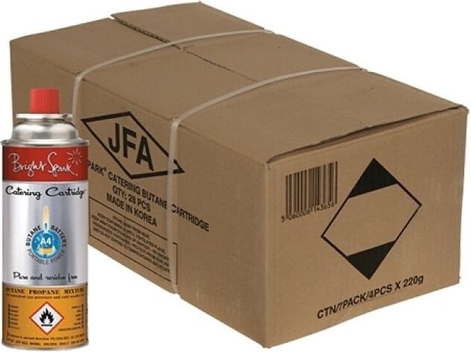 Gascontainer, 28 stuks