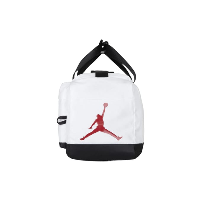 Jordan Air Classic Groot Logo Grote Capaciteit Ritssluiting Polyester Bagage Reistas Unisex Bagage Wit 9A0168-001 White white