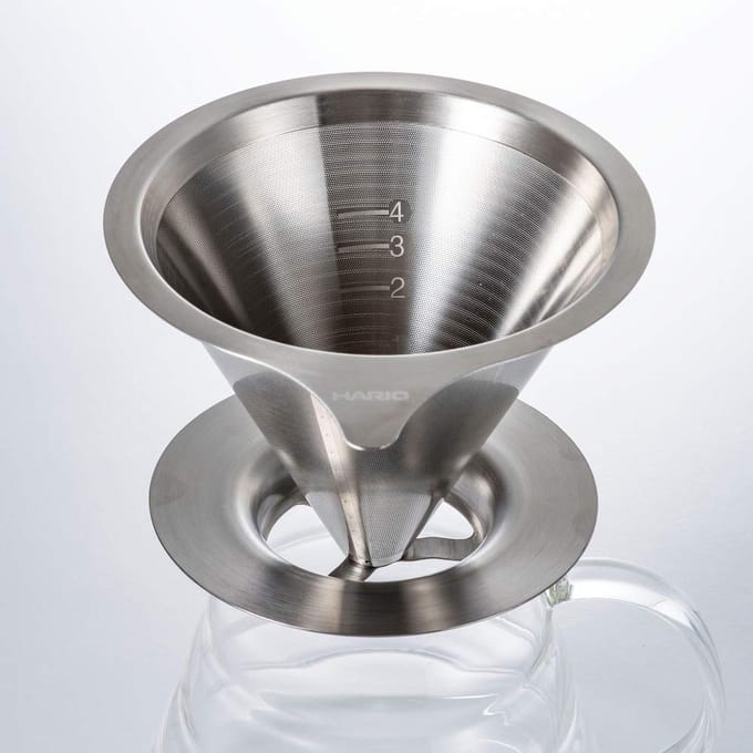Hario Mesh Metalen Druppelaar 01 koffiefilter (handfilter)