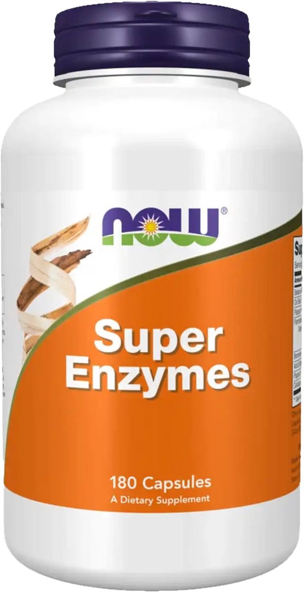 Super Enzymen (180 Capsules) - Now Foods