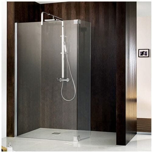 HSK Walk In Atelier front element with movable side panel, 160 x 35 cm 1727160-41-50-L