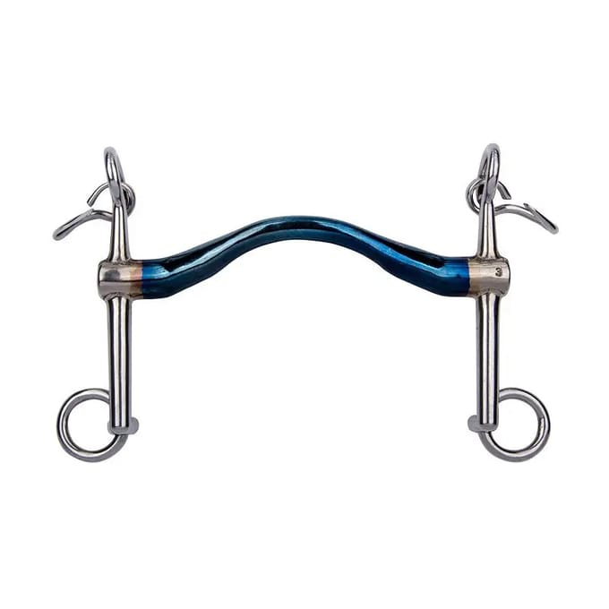 Hoofdstel bit voor paarden Trust Sweet Iron Baby Weymouth Fixed Medium Port