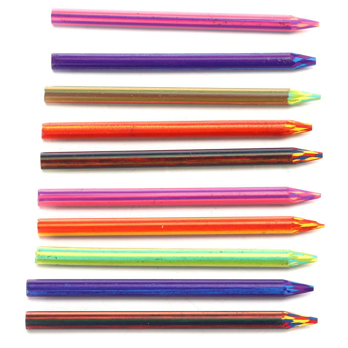 Recharges de crayons de couleur 5,6 mm, accessoires de remplacement pour la peinture de graffitis gray