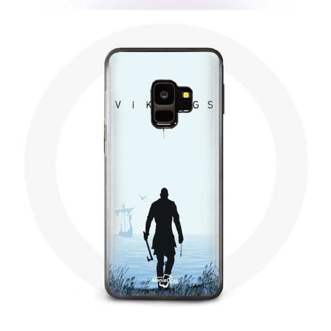 Case voor Samsung Galaxy S9 Plus Vikings Series Seizoen 6 Ragnar Lothbrok The Trailer 2022