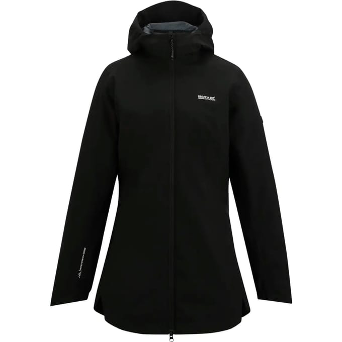 Natalina waterdichte jas met capuchon voor dames