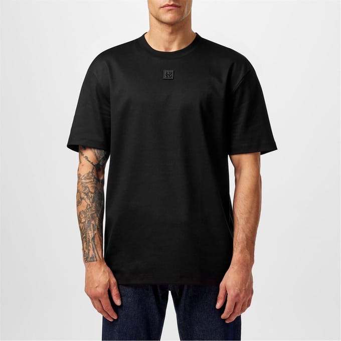 Hugo Heren Dalile Stacked T-shirt (Zwart)