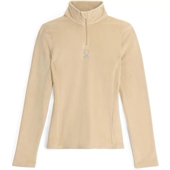 Damestrui met 1/2 rits en lange mouwen Spyder Shimmer Bug