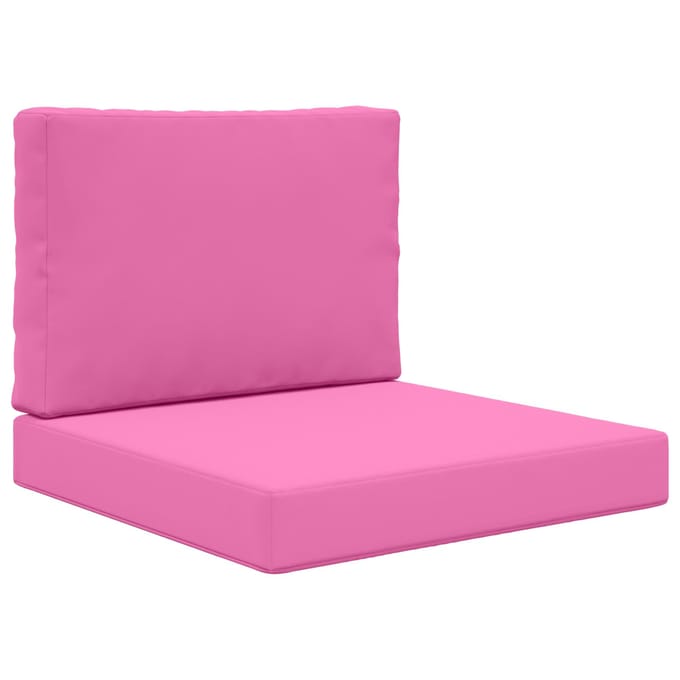 vidaXL Buiten bankkussen Polyester Roze 60 x 60 cm