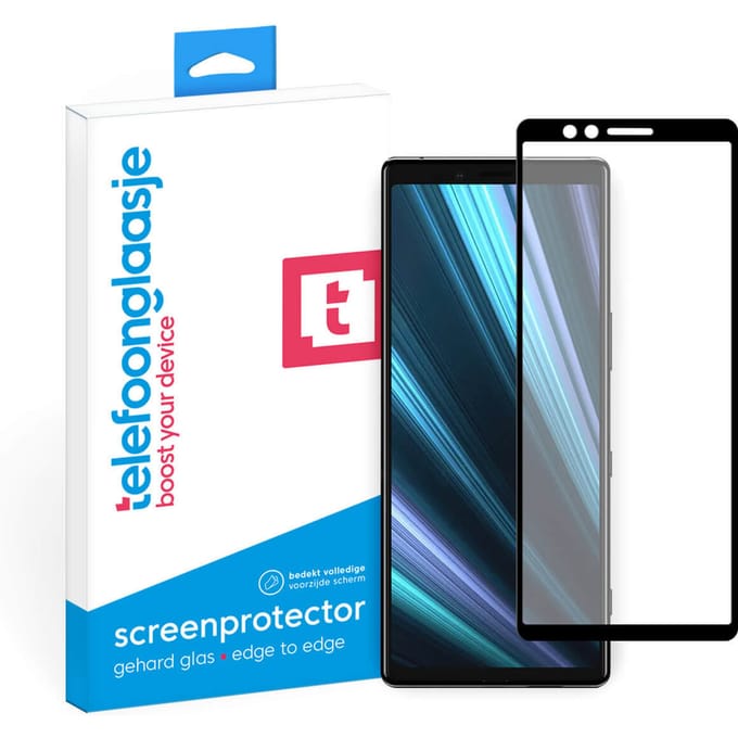 Sony Xperia XZ4 screenprotector gehard glas Edge to Edge