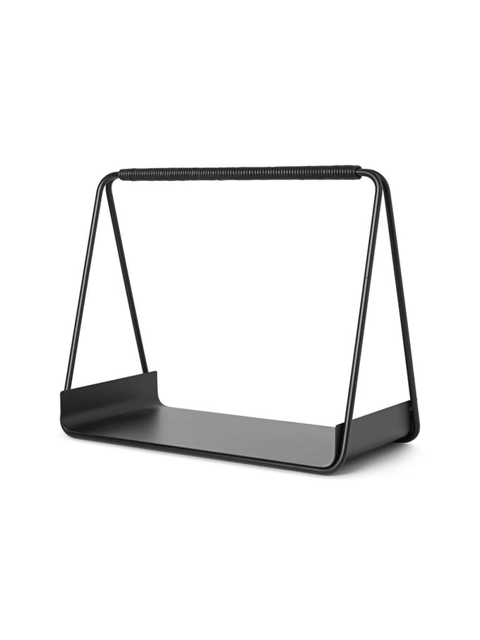Ferm Living Port Wood Basket - messing zwart