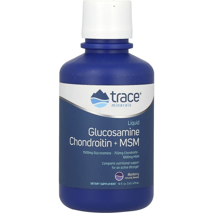 Sporen, Vloeibare Glucosamine, Chondroïtine + MSM, Bosbes, 16 fl oz (473 ml)
