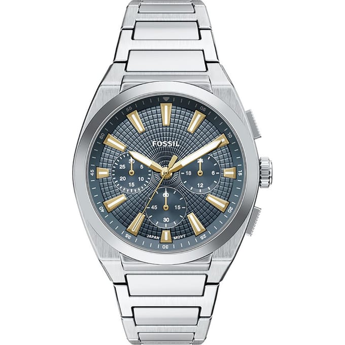 FOSSIL FS6154 Mannen Horloge 44 mm Zilverkleurig