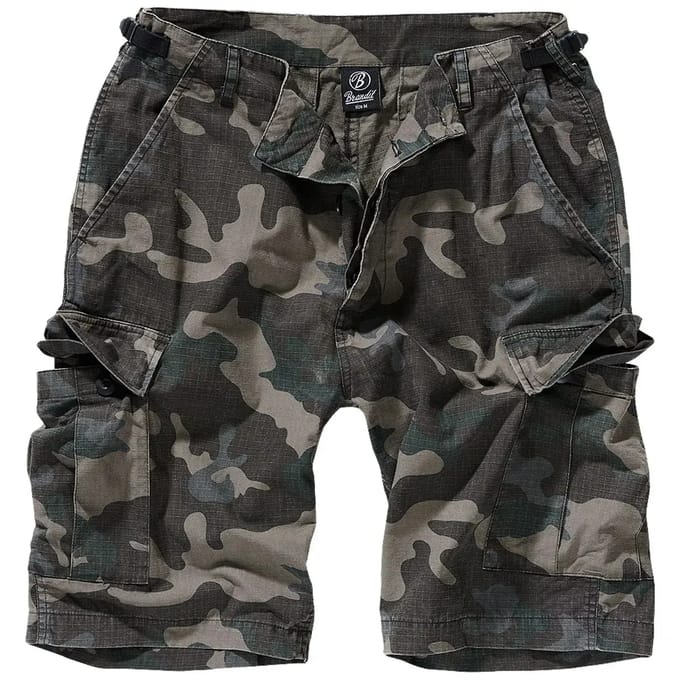 Brandit Shorts - BDU Ripstop Short - S tot 7XL - voor Mannen - dark camo