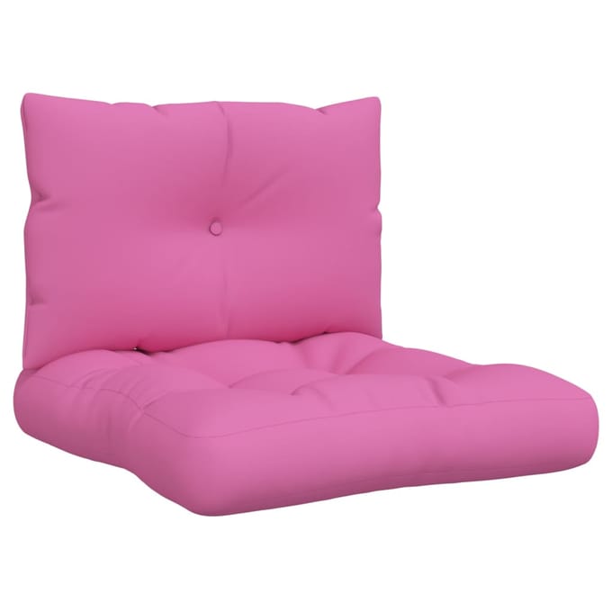 vidaXL - Palletkussens - 2 - st - oxford - stof - roze
