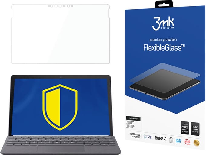 Hybride glas 3MK Microsoft Surface Go 3 FlexibeGlass™