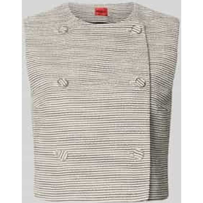 regular fit korte blazer met all-over motief model 'AWINEA'