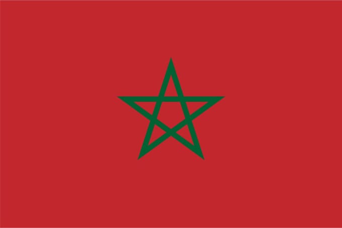 Marokkaanse Vlag - Vlag van Marokko - 150x100cm