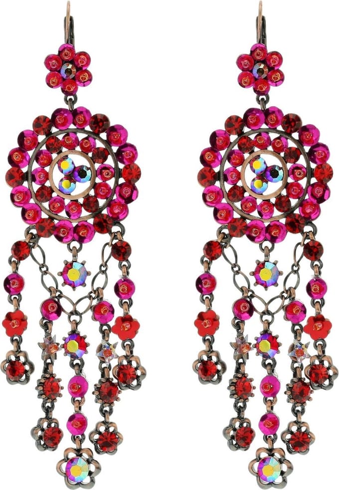 Behave - Statement oorbellen lang - Romantisch boho feestmoment