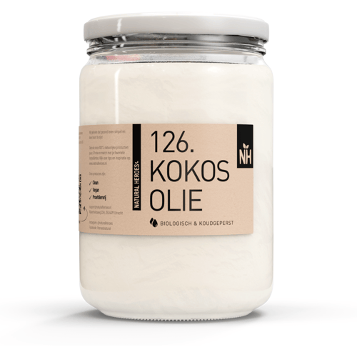 Natural Heroes Kokosolie (Biologisch & Koudgeperst) - 500 ml