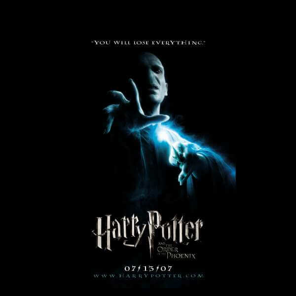 Harry Potter Order Of The Phoenix Hoodie - Black - M