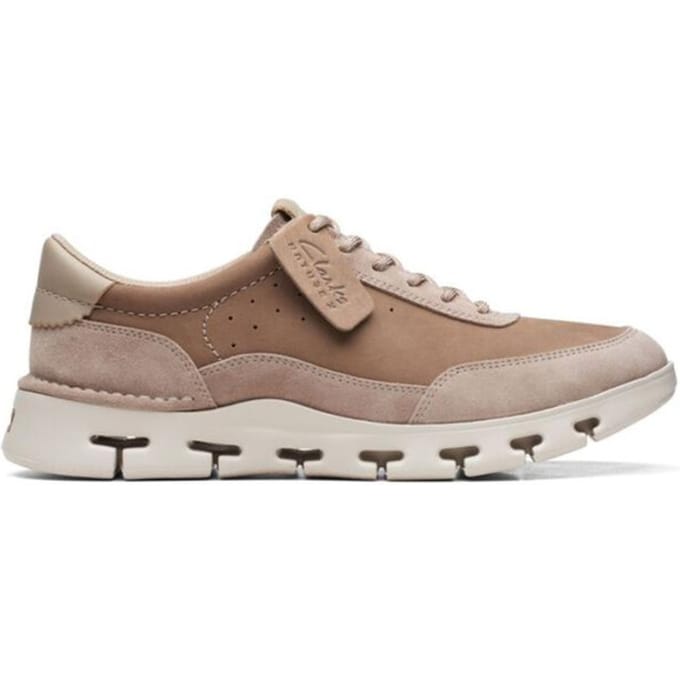 Clarks Nature X One Sneaker - Mannen - Taupe - Maat 9½