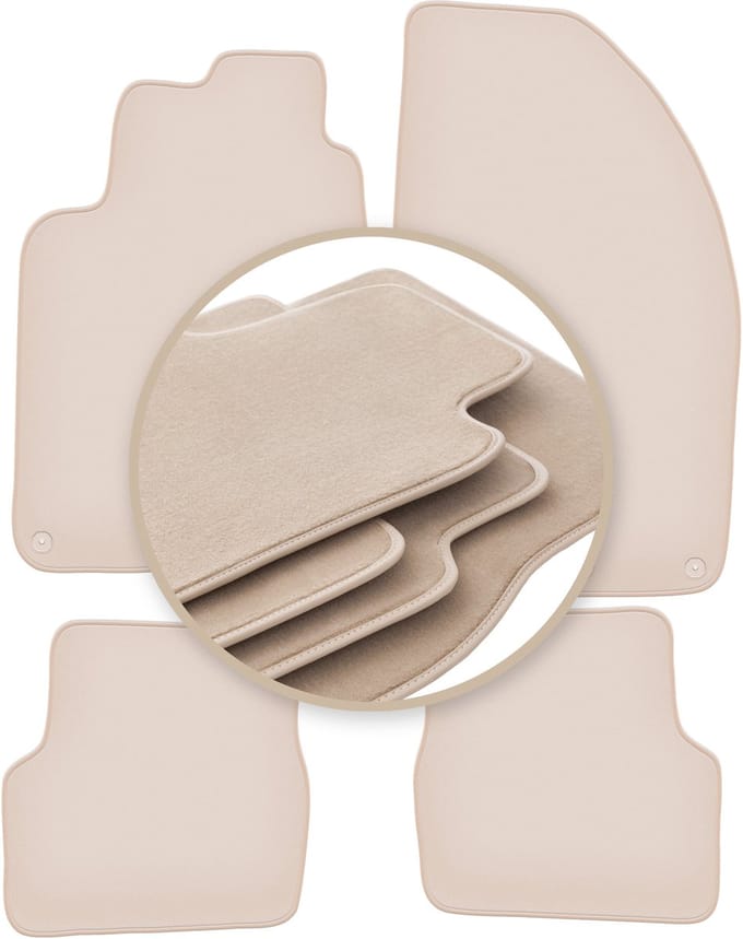 PREMIUM beige matten voor: Alfa Romeo 166 sedan 1998-2009