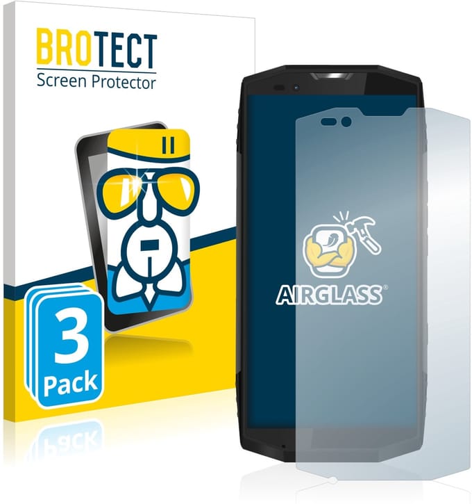 Screenprotector 3 Stuks voor Blackview BV9000 Pro Beschermglas transparant