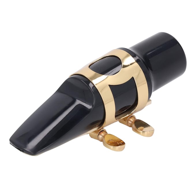 Kit Bec Saxophone Alto Structure ABS Clip Métal 2.5 Anche Kit Bec Sax black