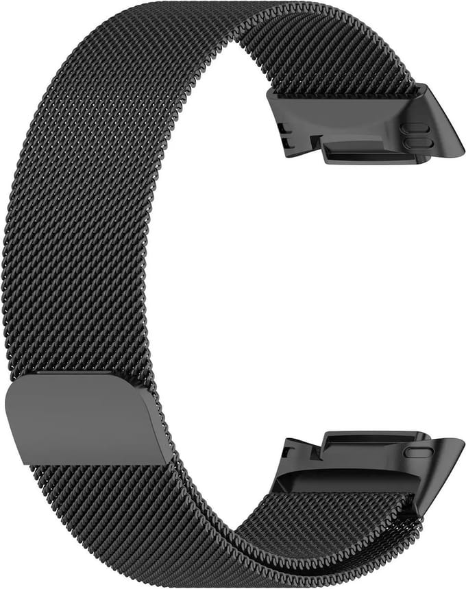 New Age Devi - Milanese band geschikt voor Fitbit Charge 5 - zwart