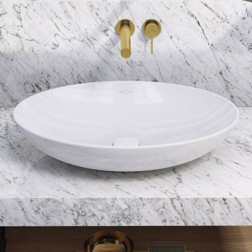 Villeroy & Boch Loop & Friends countertop washbasin oval without overflow 4A470101