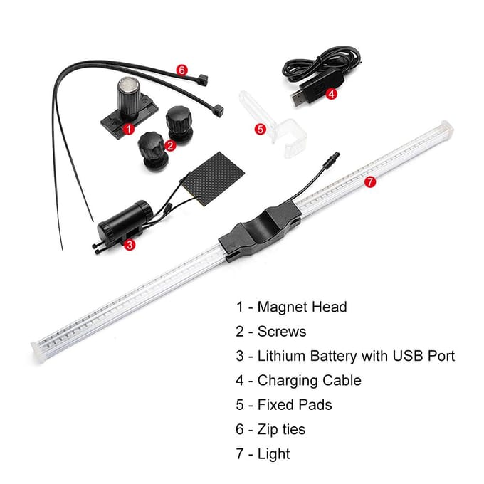 64 LED's fietswielverlichting Hoge resolutie fietsspaakwiellicht Programmeerbare motor RGB-display wit