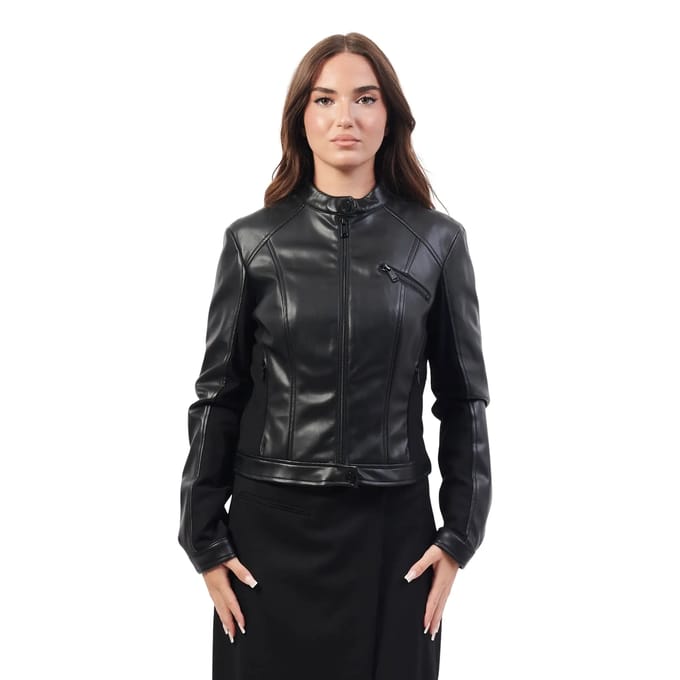 Leren jas voor vrouwen Guess New Fiammetta