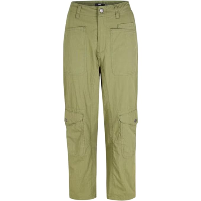 Vans Damesbroek met patroon, recht model, in combatstijl (Loden/Groen)
