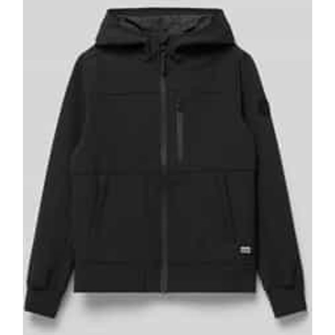 regular fit jack met logo-applicatie model 'Yoezo'
