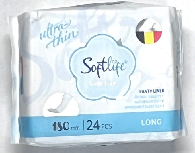 Softlife Maandverband Long – 180 mm – Ultra Thin – 5 x 24 stuks – 120 stuks