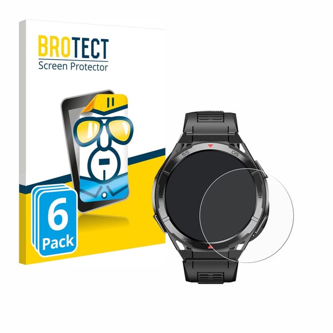 BROTECT - Screenprotector voor Oukitel BT12 1.43" - Folie Beschermfolie transparant 6 Stuks