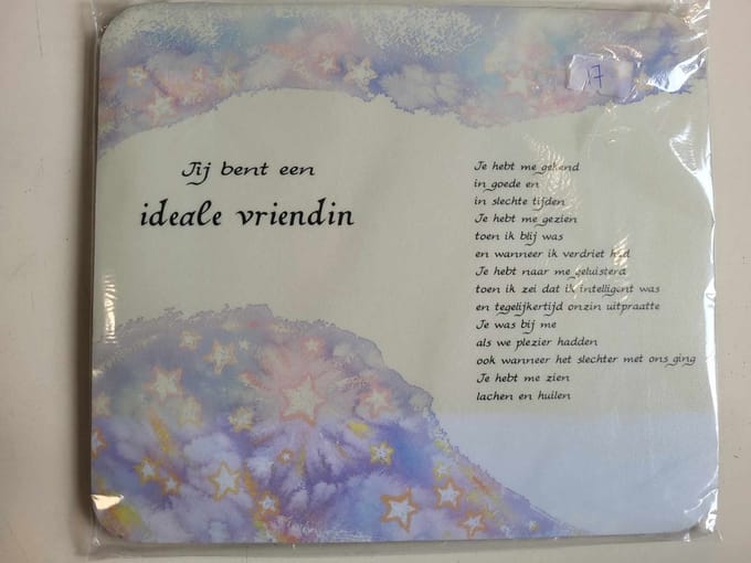 Muismat met prachtige tekst - Mousepad