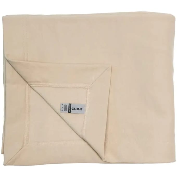 Deco One Size Gildan Sand 50% Katoen, 50% Polyester
