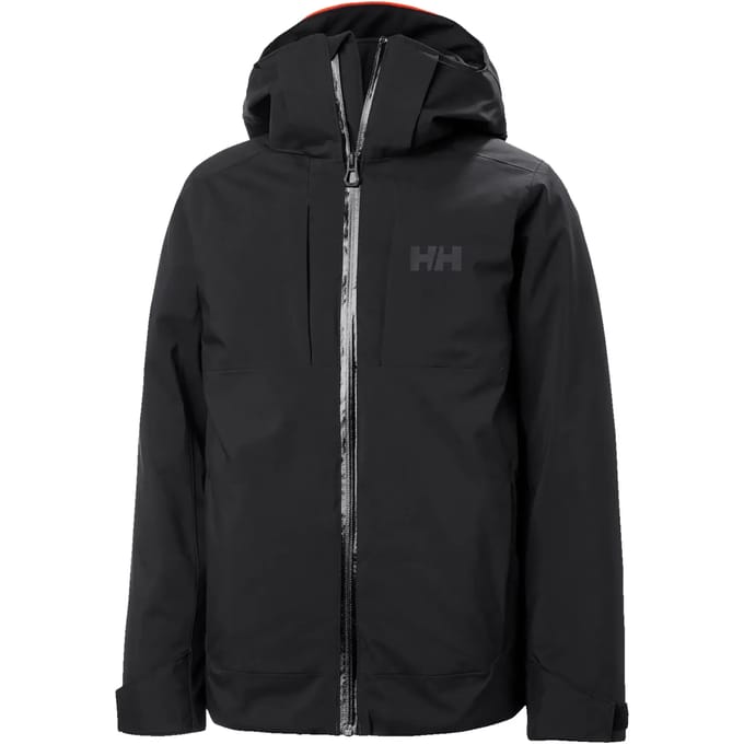 Helly Hansen Alpha Jas Zwart 8 Years Jongens,Meisjes