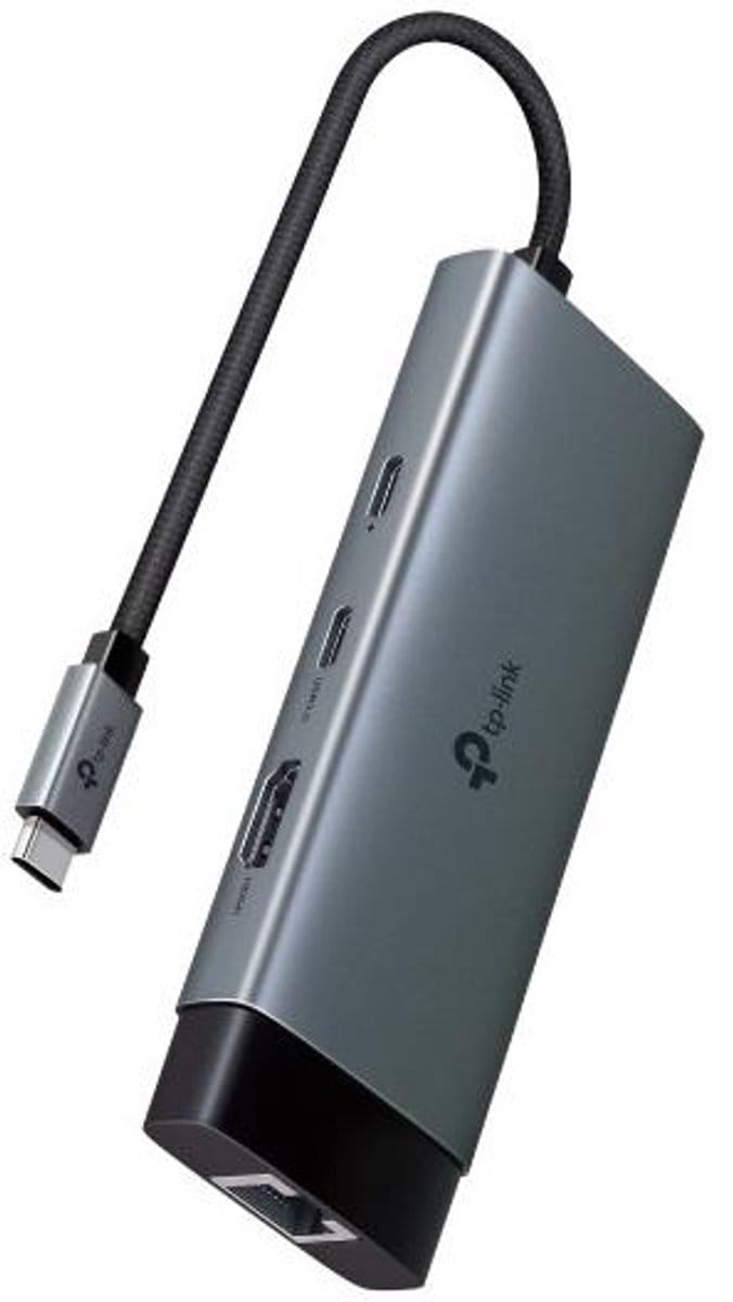 TP-Link UH6120C interface hub USB Type-C Grijs