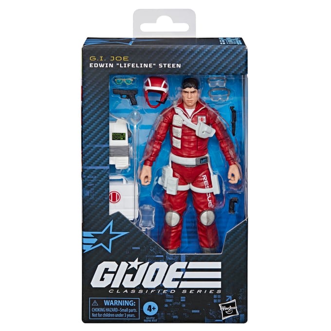 Hasbro G.I. Joe Classified Series Action Figure Edwin Lifeline Steen 15 cm Action Figuur
