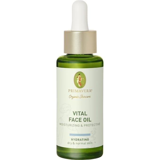 Primavera Hydraterend Vital Gezichtsolie & Beschermend Dagopvang Dames 30 ml