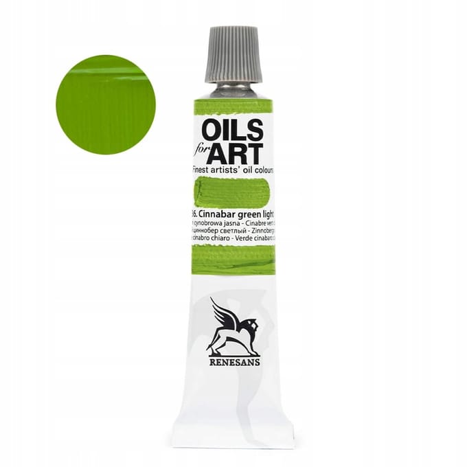 Olieverf Olej voor Kunst 20ml - 36 Cynober Groen