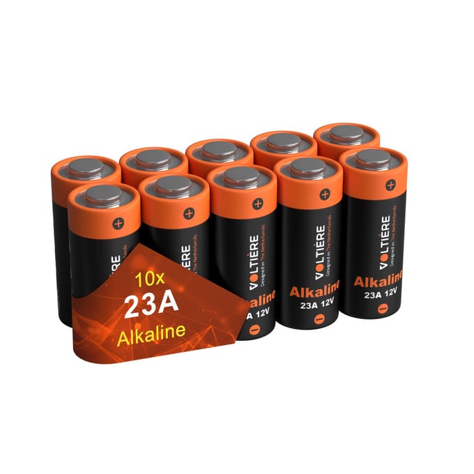 Voltière 10-Pack 23a 12v batterij Alkaline - A23/ MN21
