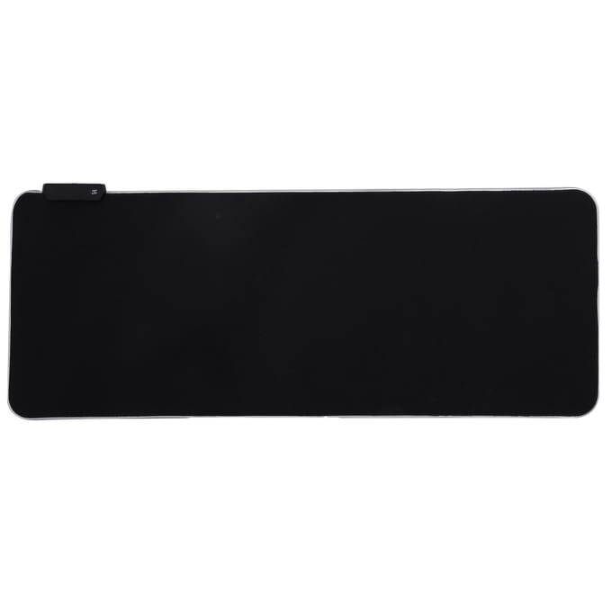 Muispad RGB Licht Rubber Verdikken Notebook Tablet Mat USB Interface Computer black